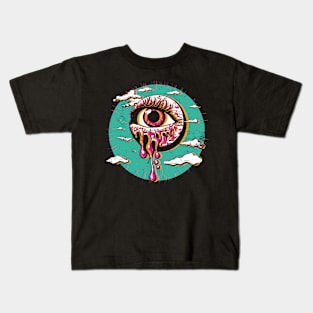 All Cried Out Psychedelic Art Kids T-Shirt